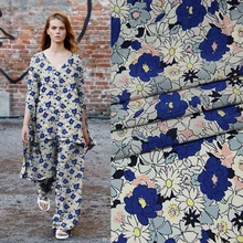 Шелк с принтом крепдешин ткань платье, рубашка, футболка ткань дизайнерская ткань