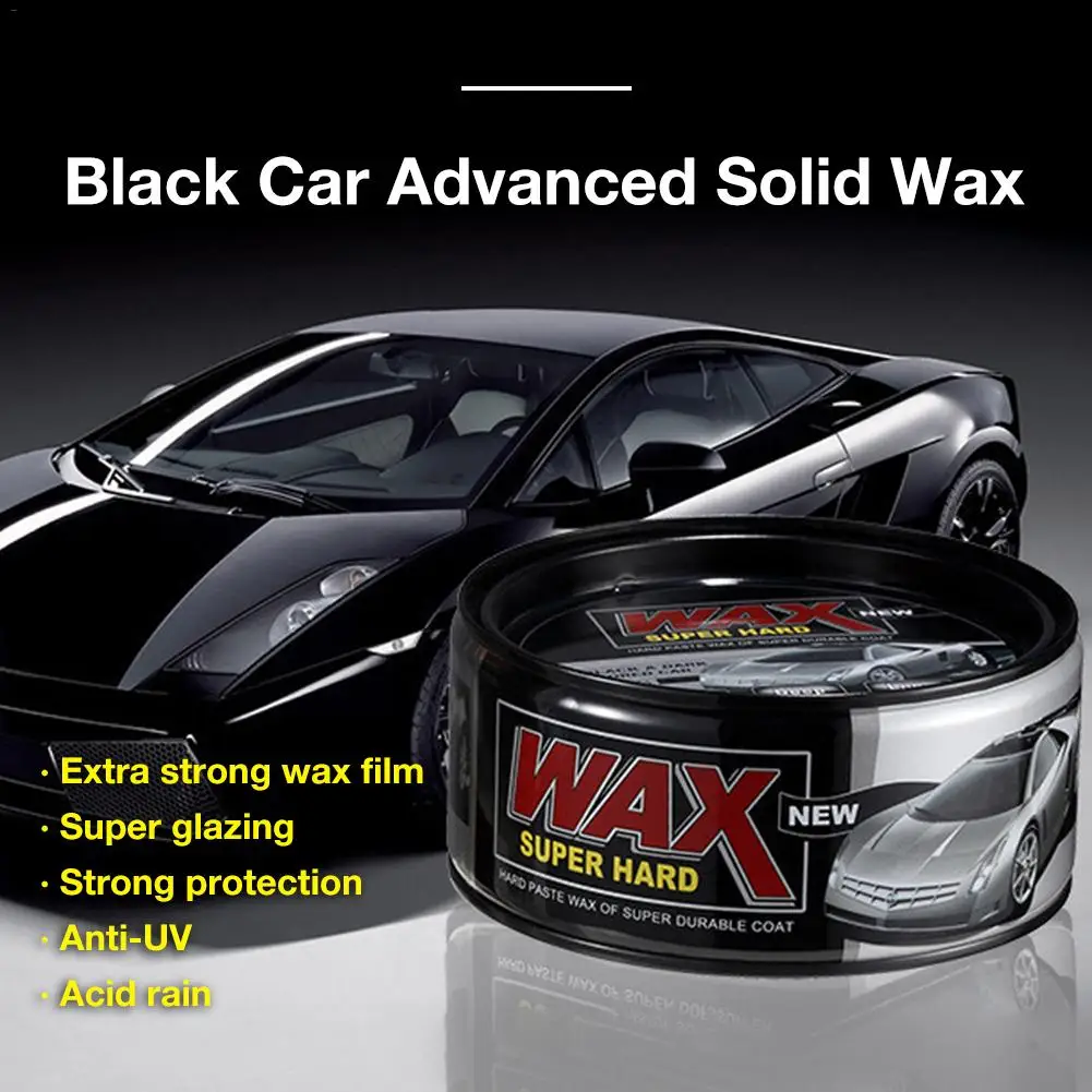  Black Car Solid Wax Car Hard Wax Scratch Repair Vehicle Care Brazilian Palm Wax Paint Black Car Rem