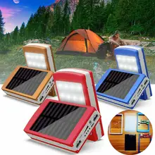 Dual USB LED Light 5-Cell 18650 Battery Charger Box Solar Power Bank DIY Case Kit hot