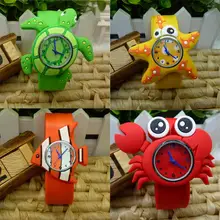 New Fashion Cute Animal Cartoon Silicone Band Bracelet Wristband Watch For Babies Kids Gift High Quality LL