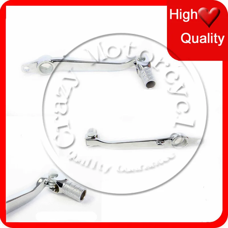 

For Kawasaki ZX6R 636 ZX-6RR ZX-6R 2003-2004 Motorcycle Chromed Folding Brake Shift Pedal Foot Lever SC001