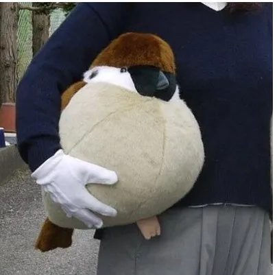 

Free shipping new hot Sparrow Cute Plush Toys Stuffed plush toy For children baby birthday gift