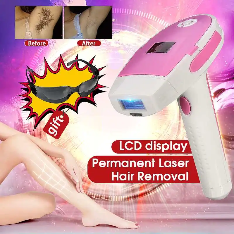 

400000 Pulses Body Hair Permanent Laser Removal IPL Lamp System Portable Machine Painless Hair Trimmer for Skin Care