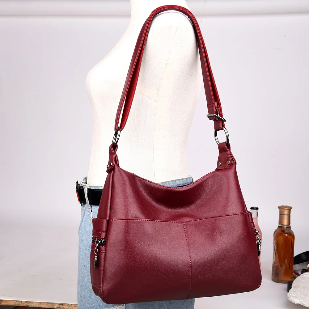 Lanzhixin النساء غسلها حقائب يد جلدية حقائب كتف المرأة حقيبة ساع الفاخرة مصمم Crossbody أكياس أعلى-حقائب بيد 990 ثانية Lanzhixin النساء غسلها حقائب يد جلدية حقائب كتف المرأة حقيبة ساع الفاخرة مصمم Crossbody أكياس أعلى-حقائب بيد 990 ثانية