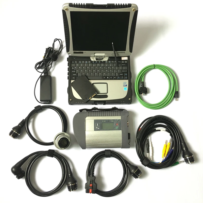 Звезда C4 SD подключения C4 диагностики с 4 Гб CF19 ноутбук и HDD/SSD готовы Применение диагностики Автомобильная Профессиональный инструмент