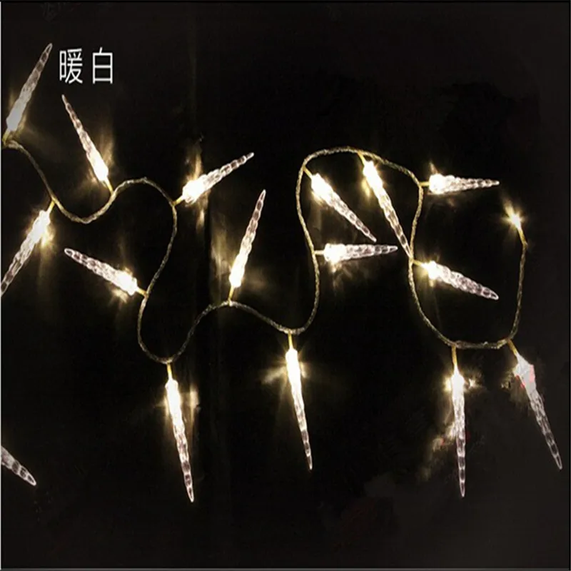 10M 50 LED Icicle String Light New Year Christmas Xmas Wedding Party Led Fairy Lights for New year/Garland/Home&outdoor lighting