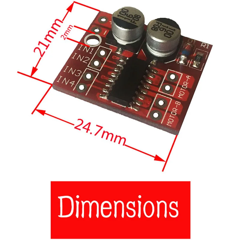 PWM Multifunction DC Motor Speed Controller Forward Backward Automatic