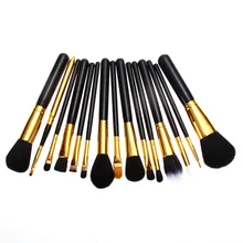 15pcs Makeup Brushes Set Powder Foundation Eye shadow Eyeliner Lip Brush