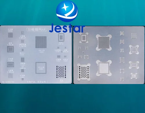 

3D BGA reballing reball Direct Heating template stencil plate for iphone 6 6p 6S/6SP 7/7P 8/8P/X XS/XS-MAX