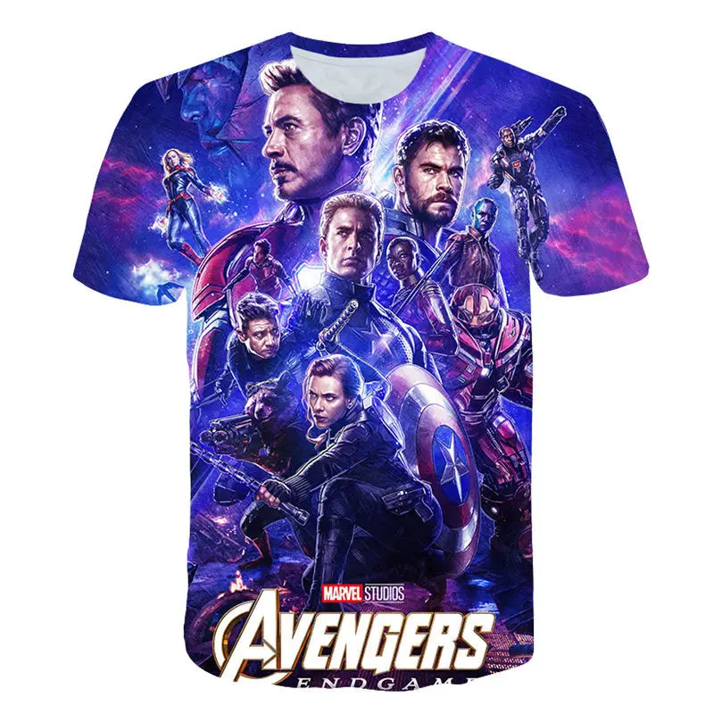 Avengers 4 Endgame Women Men T-Shirt 3D Print Short Sleeve Tee Tops Avengers 4 Endgame Women Men T-Shirt 3D Print Short Sleeve Tee Tops