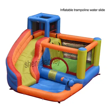 

Indoor Small family Inflatable trampoline water slide Children's inflatable castle kindergarten playground Outdoor Water Slide