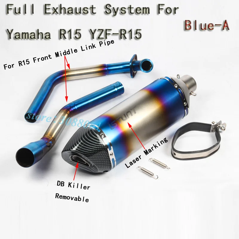 Yamaha R15 Akrapovic Exhaust