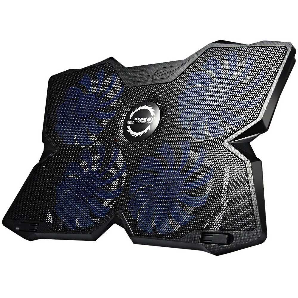 CoolCold Ice USB 2.0 Four Fans Laptop Base Cooling Pad Cooler Radiator