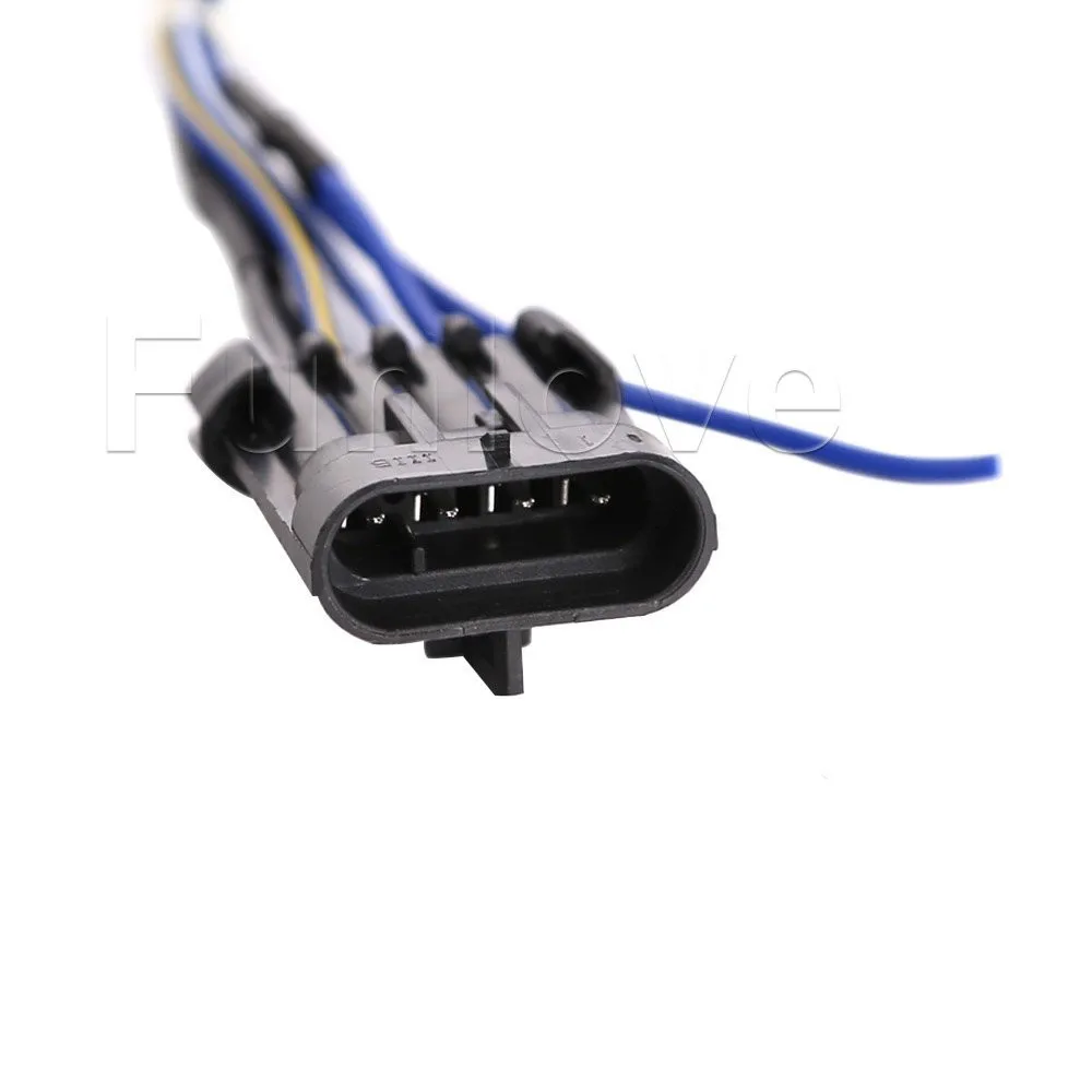 New 7 Daymaker LED Headlight Wiring Harness Adapter for Harley Touring and Trike 2014 2015 2016 (5)