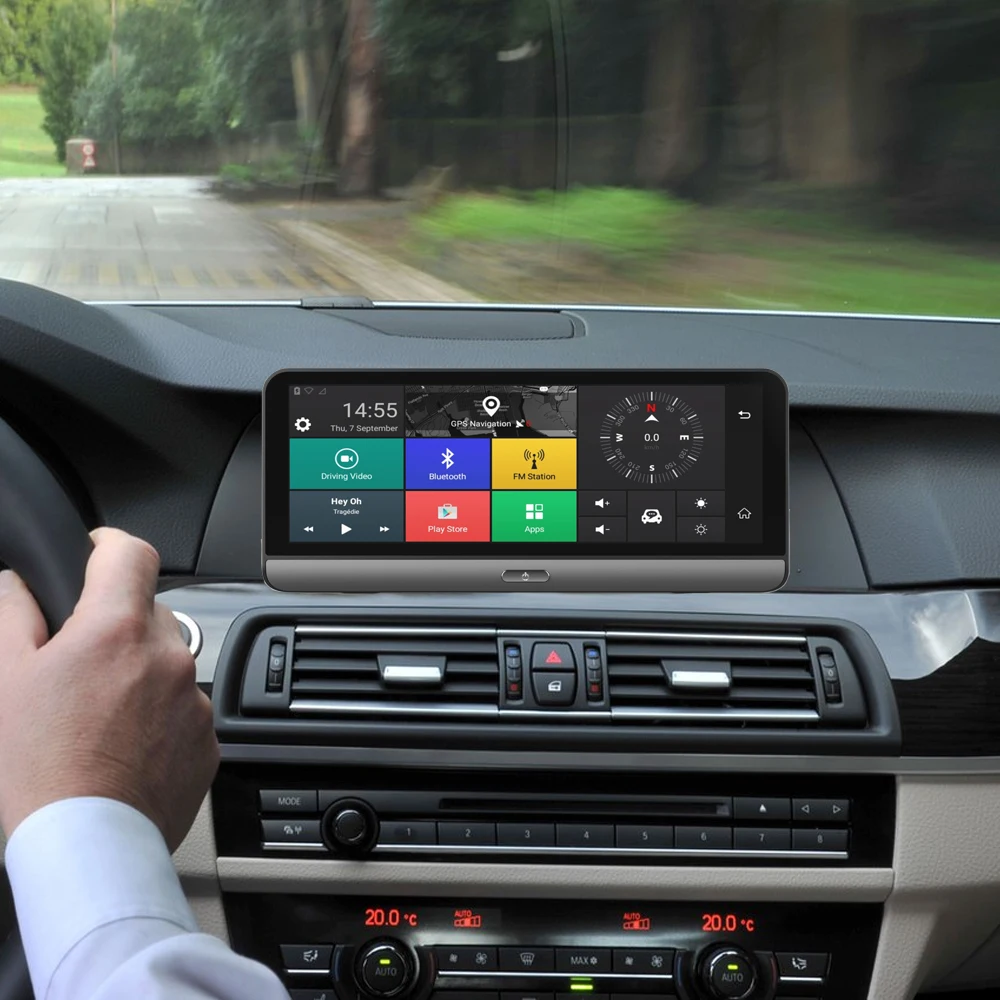 Автомобильная камера DVR Android gps навигация 7 84 &quot1 ГБ ОЗУ 16 Гб ПЗУ четырехъядерный