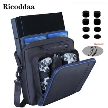 

For PS4 Game Sytem Bag Canvas Carry Bags Case Protective Shoulder For PlayStation 4 PS4 Console Travel Storage Carry Handbag