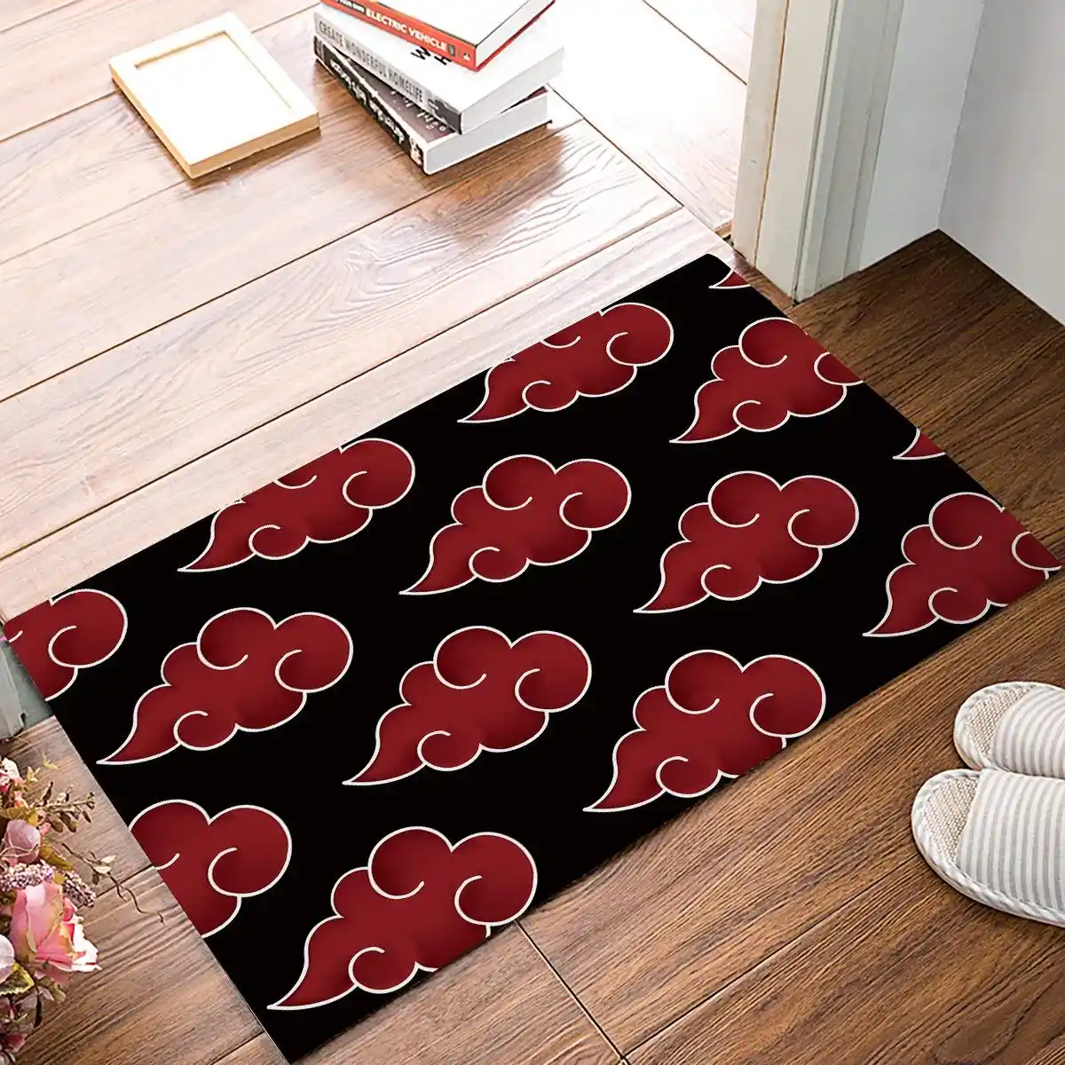 Welcome Mat Chinese And Japanese Traditional Patterns Cloud