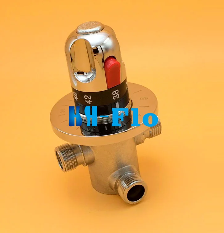 G 1/"(DN15) латунный Автоматический термостатический клапан, солнечный водонагреватель клапан