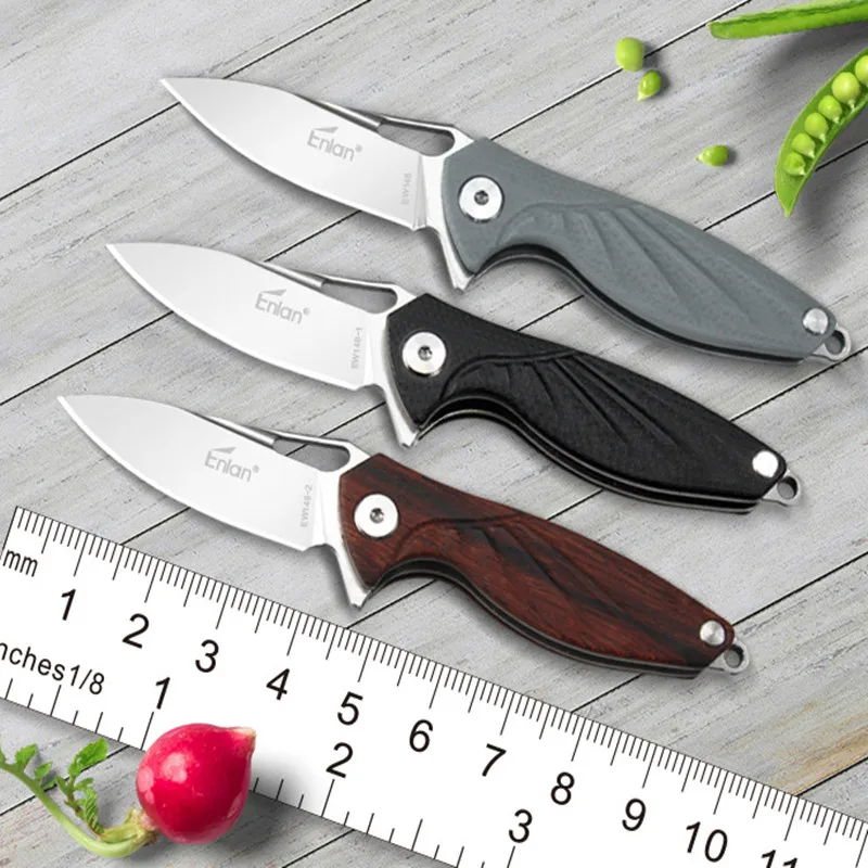 Складной нож Enlan EW148 12C27 G10 12 шт./лот ручка инструмент для выживания и кемпинга