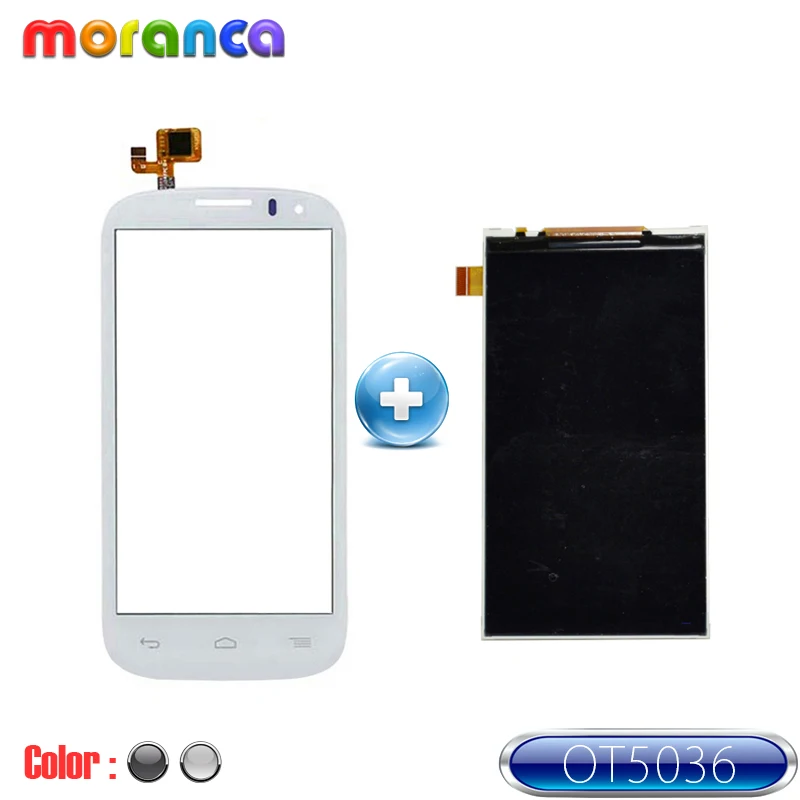 

High Quality for Alcatel One Touch POP C5 5036D OT5036 OT5037 LCD Display Screen+Touch Screen Digitizer with Tape