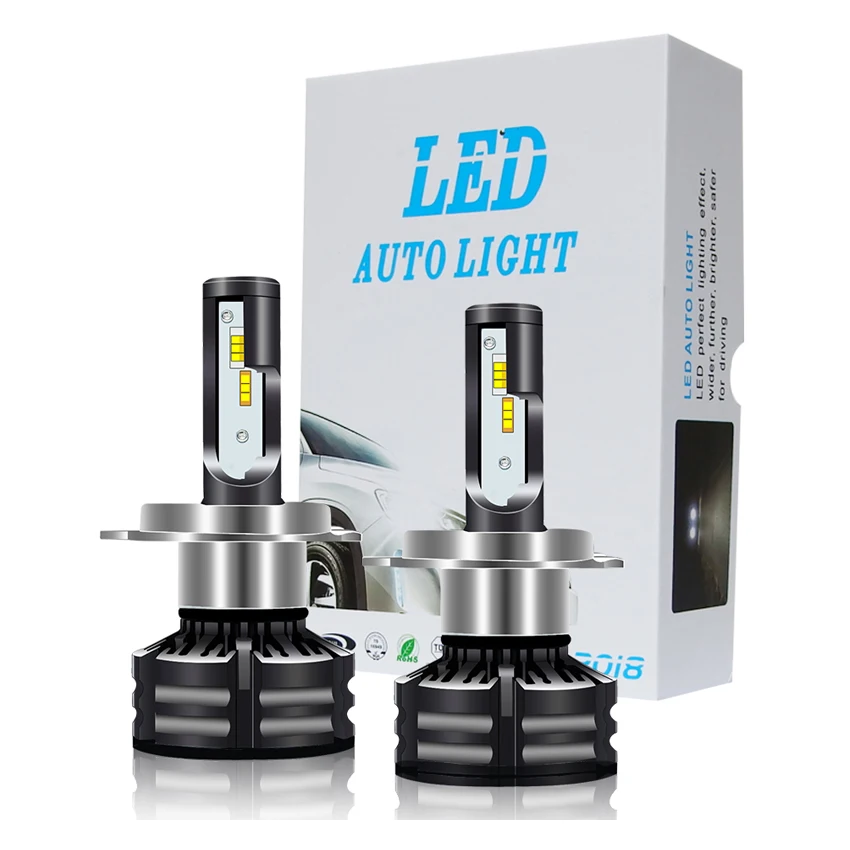 

2PCS bombilla LED H7 3000K 4300K 6000K H11 H4 Car Headlight Inported CSP Chip 10000Lm 60W Car Styling Fog Lamp Bulb Auto ampoule