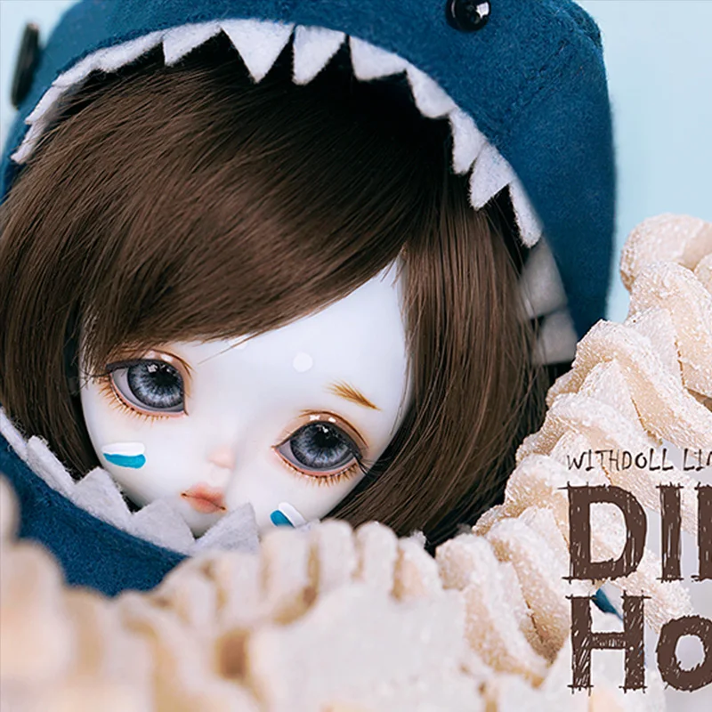 OUENEIFS Dino Holic Azure Withdoll BJD SD Dolls 1/8 Body Model Baby Girls Boys Dolls High ...