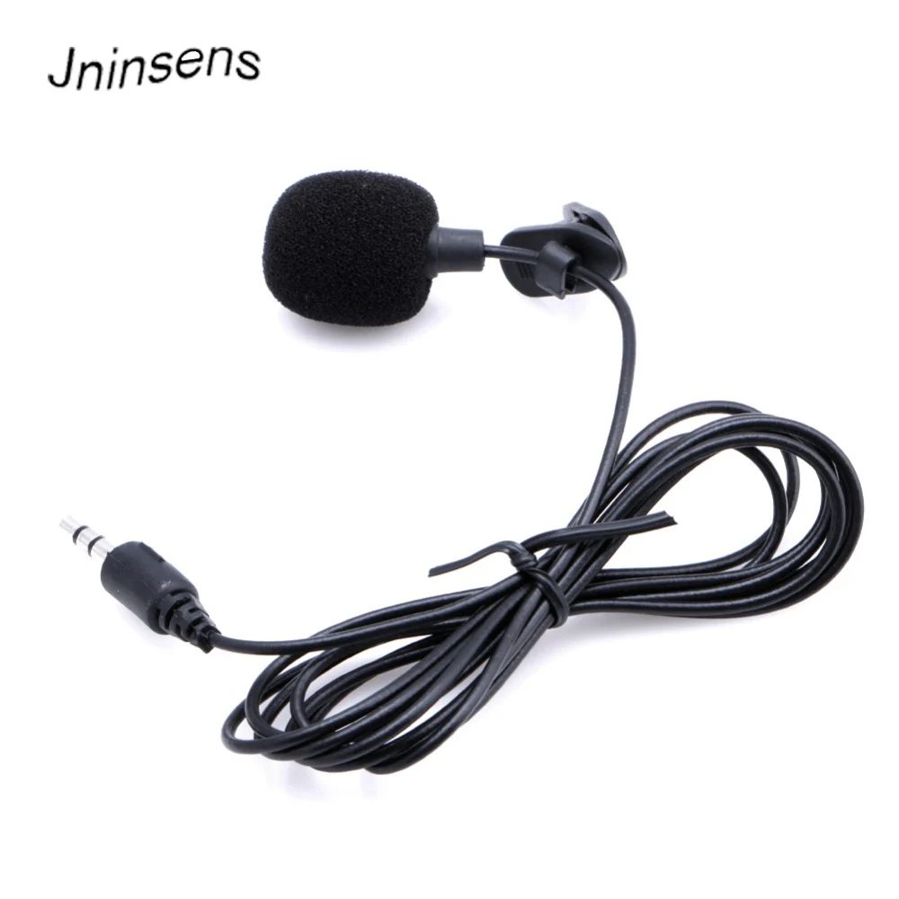 2 Pcs/lot Mini 3.5mm Hands Free Clip on Mini Mic Microphone for PC Notebook Laptop Wholesalein