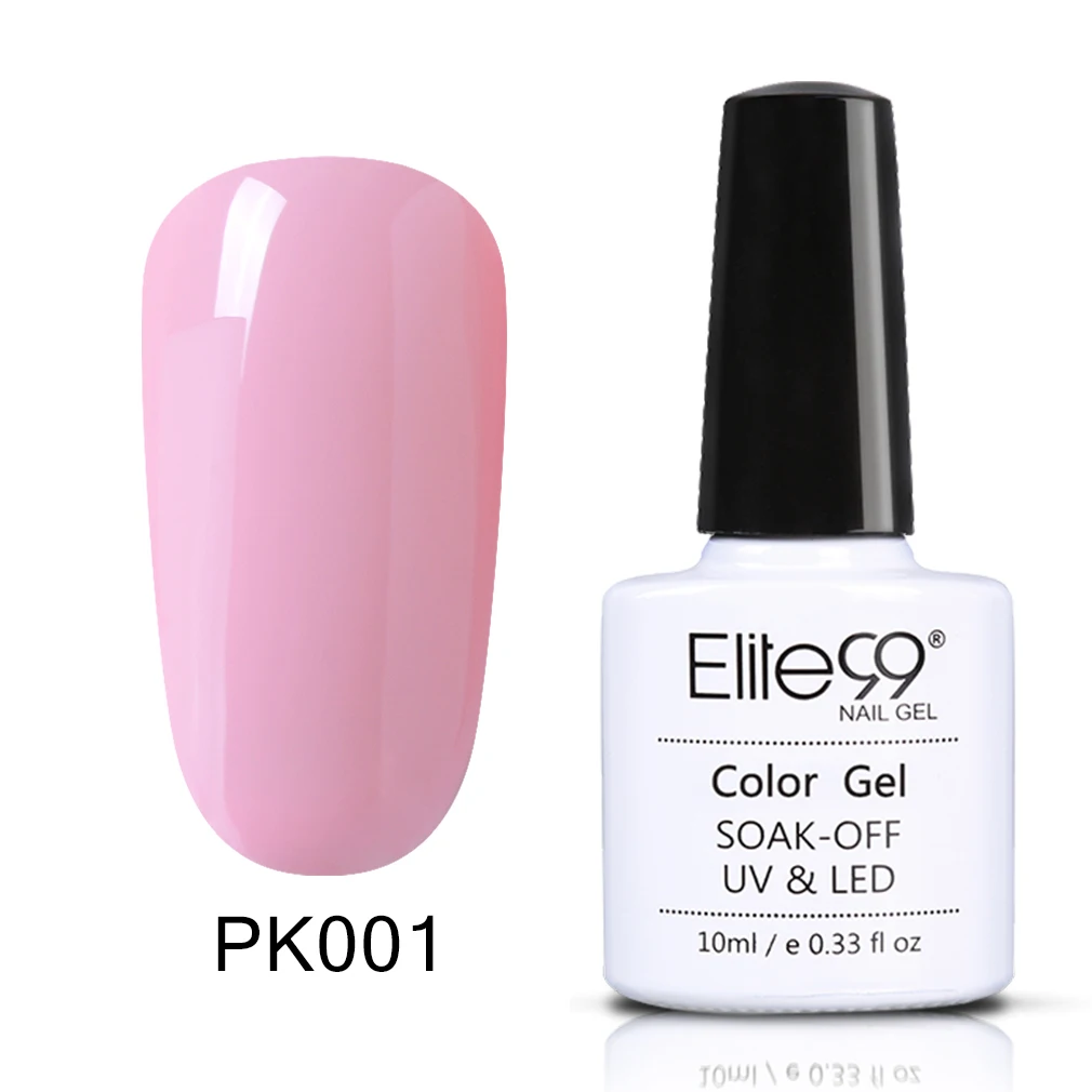 Elite99 уф лак для ногтей шику блестящая поверхность уф-гель лак для ногтей ногти художественный салон из светодиодов гель-лак уф-гель ногтей уф-польской - Цвет: PK001