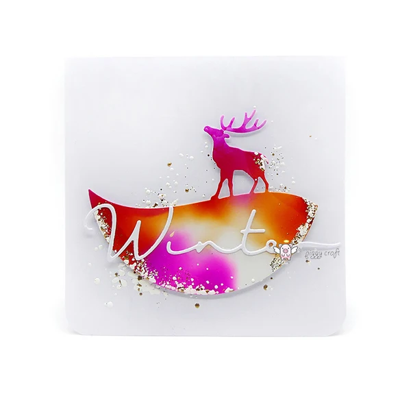 Charlie und Paulchen Reindeer Winter Card Series - Francine Vuillème - 1001 cartes