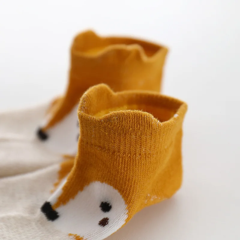 2018-Summer-Children-Socks-Candy-Color-Fox-Pattern-Mesh-Lovely-Boys-Girls-Boat-Socks-1-10 (1)
