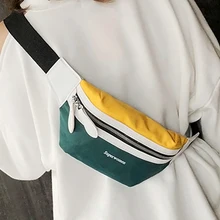 Женские поясные сумки водонепроницаемые холщовые сумки высокого качества поясная сумка для девочек слинг сумки новая мода мобильный телефон сумка спортивная сумка