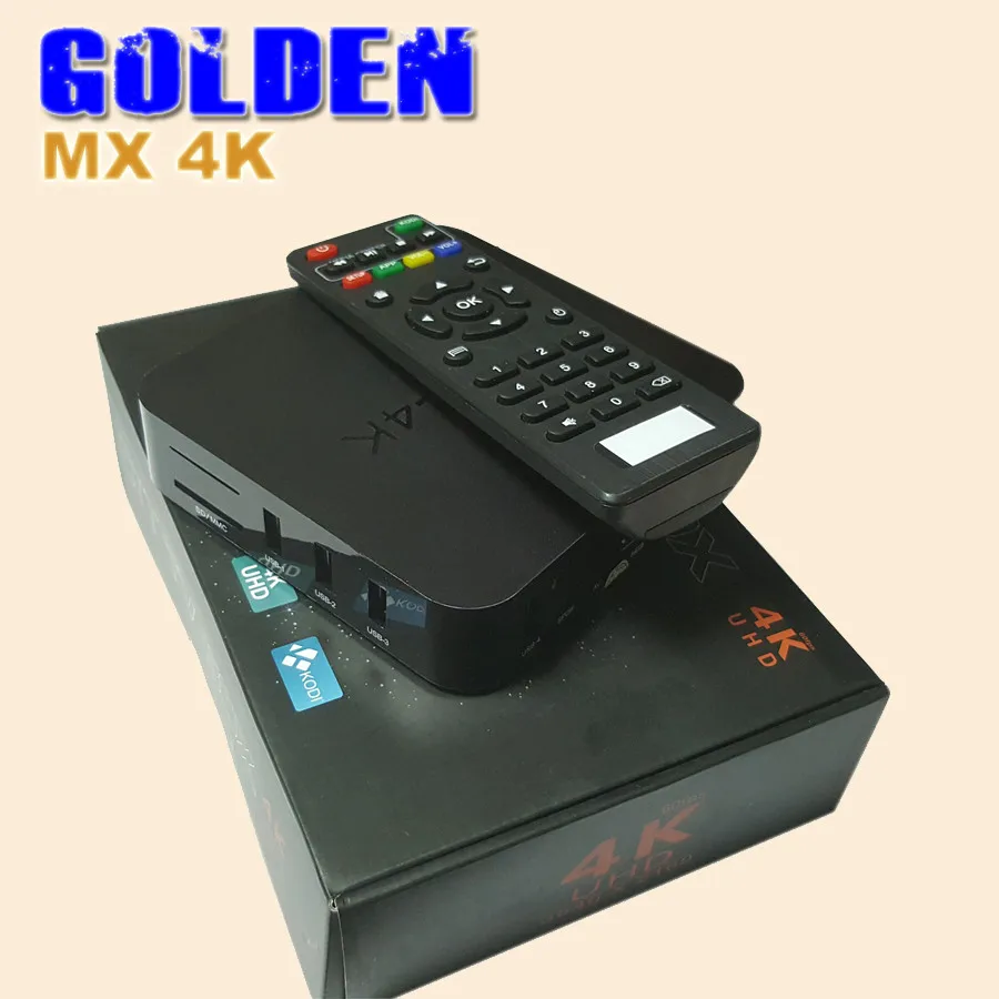 MX 4K tv Box MX-4K RK3229 полностью загруженный H.265 4K Поддержка HD медиаплеер Android tv Box Netflix Miracast