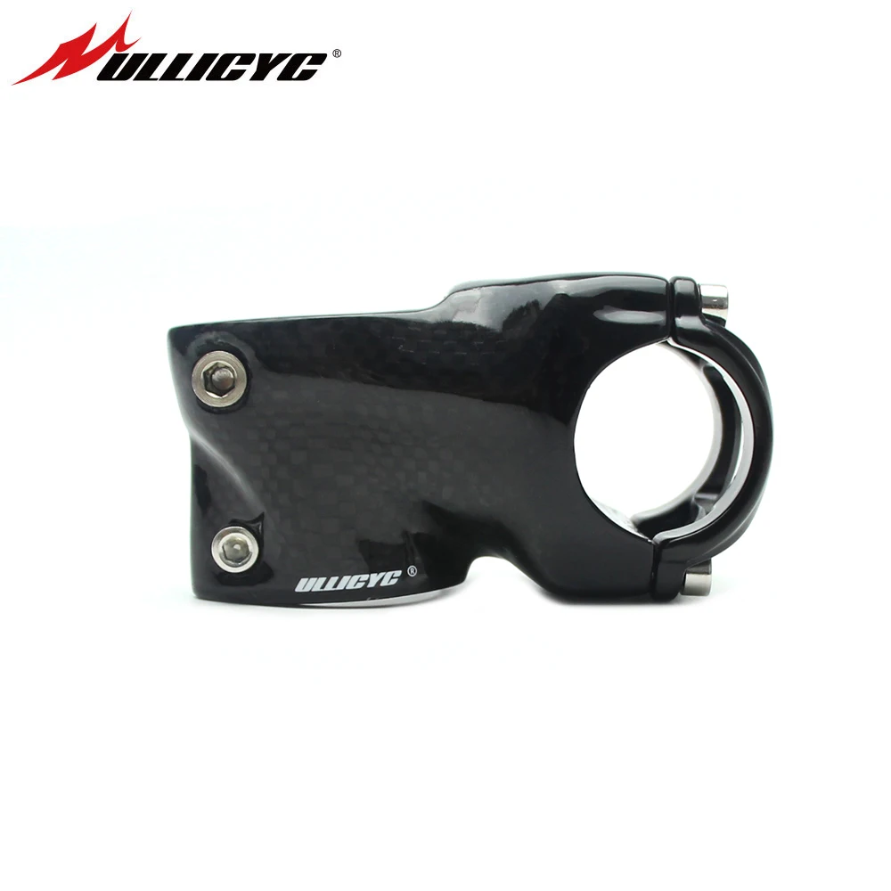 

ULLICYC 3k Full Carbon Stem Road Bike Cycling Handlebar Stem 31.8mm 25.4mm Mountain Bicycle Fork Stem 28.6mm 50-120mm