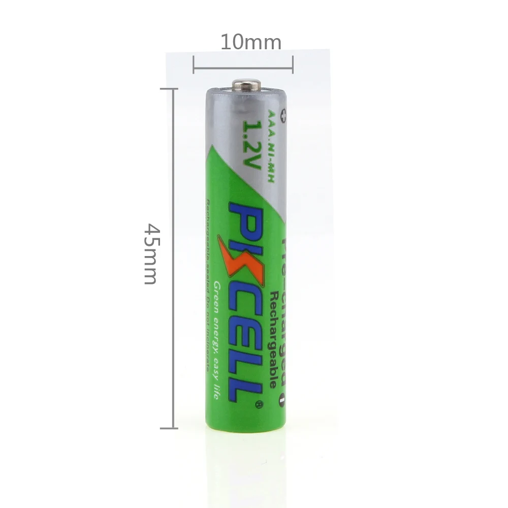 Аккумуляторные батареи Pkcell 1 2 в AAA Ni MH 850 мАч 3 А 4 шт.|rechargeable battery|set batteryaaa rechargeable battery