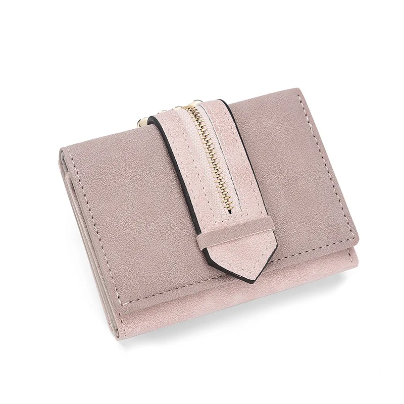 

Miyahouse Sweet Style 3 Folded Women's Short Wallet Hot Sale Lady Clutch Female's Coin Purse With Credit Card Holder