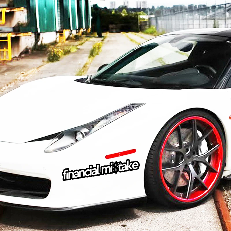 Divertente Errore Finanziario Adesivo Per Auto Decalcomania - Foto 9