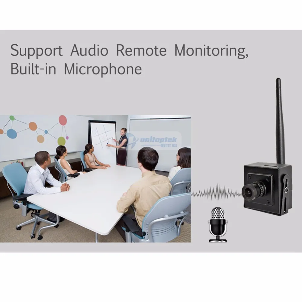 Мини камера безопасности HD 2MP Беспроводная IP Wifi CCTV сетевая микрофон SD карта