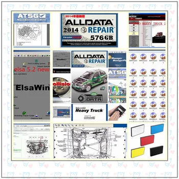 

2020 Alldata v10.53+mit//chell OD5 2015+ElsaWin6.0+Vivid workshop+atsg software All data 24 in 1TB HDD usb3.0 free shipping