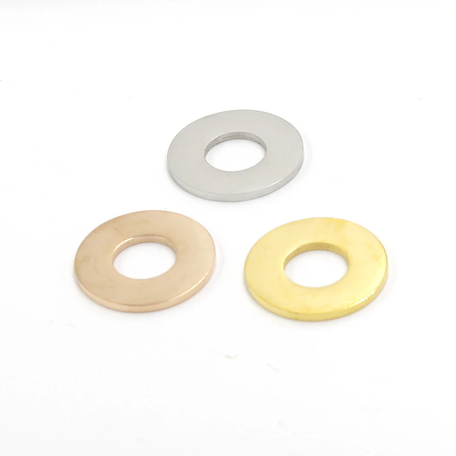 

Fnixtar Full Mirror Polishe Stainless Steel 20mm Round Circle Charm Pendant Gold Rose Gold Color DIY Charms 20piece/lot