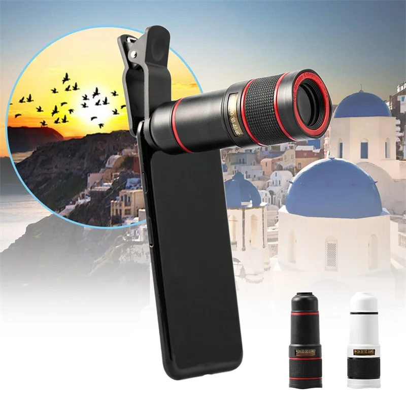 Portable Mobile Phone Telephoto Lens 14X Zoom Phone Camera Telephoto Telescope Lens For iPhone Samsung Phone