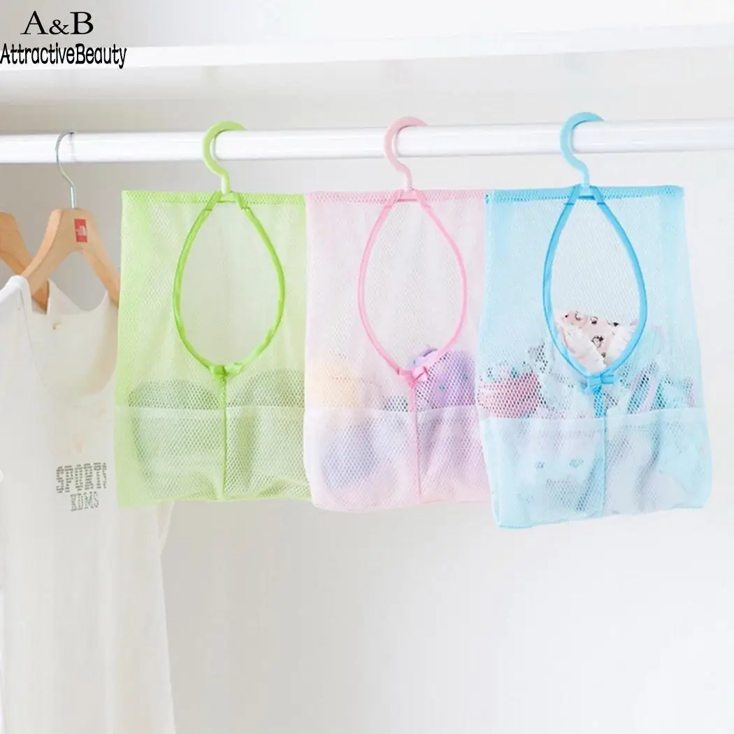 

Multi-Purpose Versatile Bag Clip Net Clothes Hanging Pink Unisex Home Bag Blue Storage Net s Green Casual