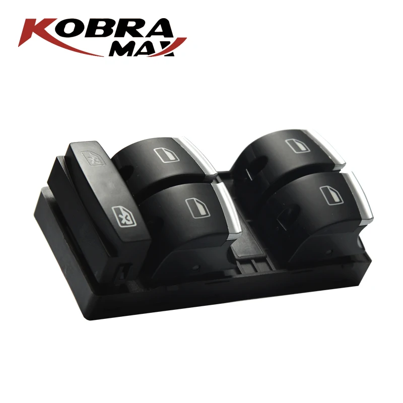 KobraMax Новый хром Мастер переключатель окна 4F0959851H Подходит для AUDI A3 8P A4 S4 RS4 B6 B7 A6 S6 RS6