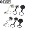 1pcs GX12 GX16 GX20 Aviation Connector Plug Cover Waterproof cover Dust Metal/Rubber Cap Circular Connector Protective Sleeve ► Photo 1/4