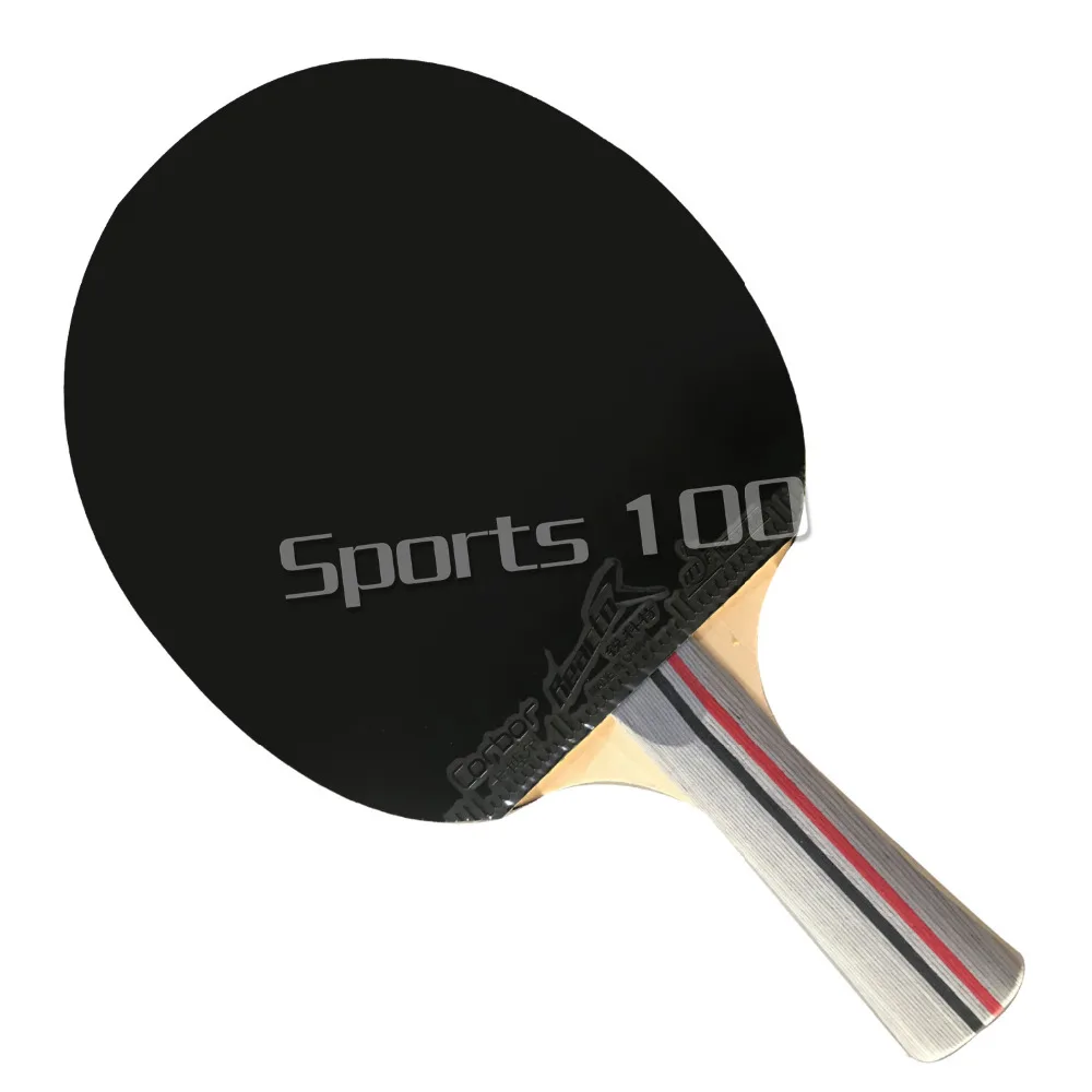 Ракетка для настольного тенниса, реактор DJ200, лезвие для настольного тенниса с 2 резиновыми наконечниками для настольного тенниса