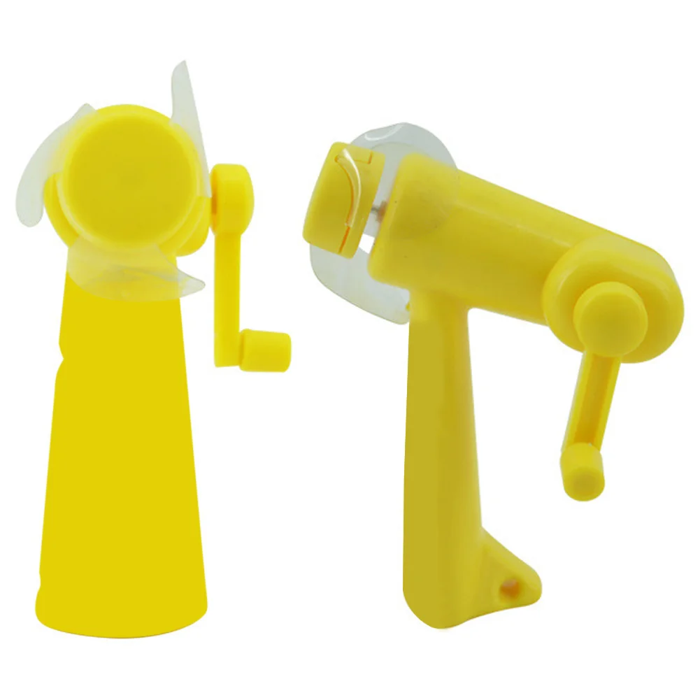 Отличная летняя детская игрушка экологическая ручная пластиковая мини-вентилятор Ручной работы Милая миниатюрная смешная игрушка в подарок