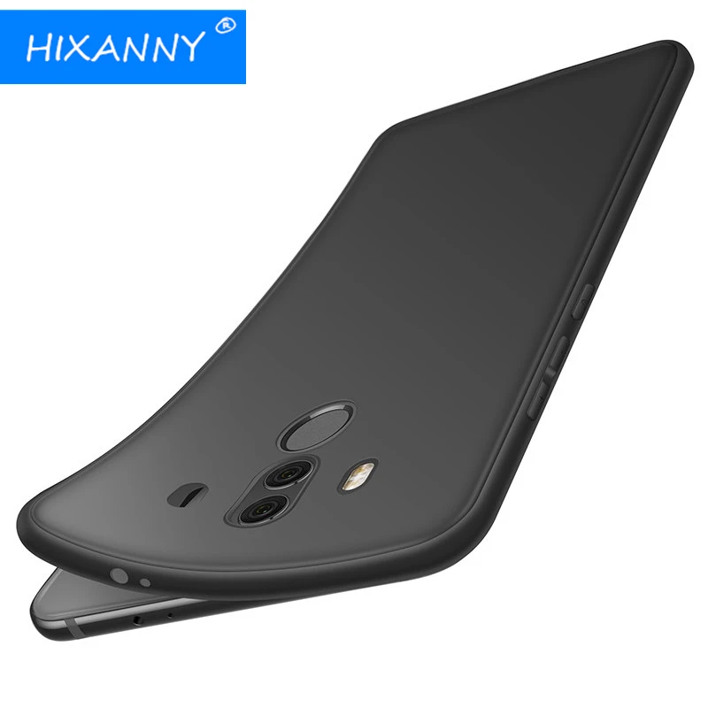 Роскошные задняя крышка для huawei Коврики 10 Lite случае 360 защиты Мягкий матовый