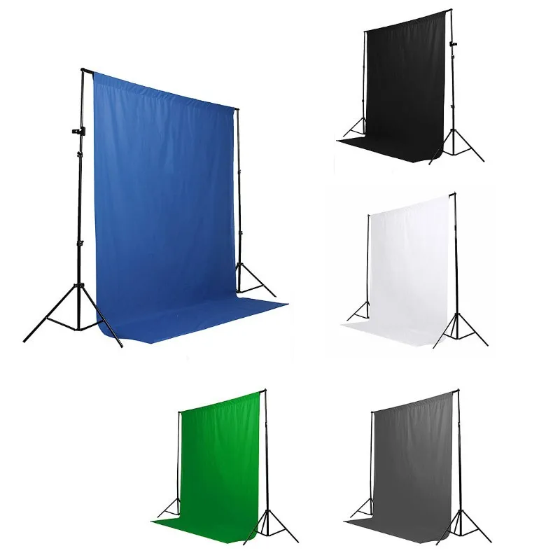 1pcs 1 8x2 7m 5Colors Screen wall Chromakey Backdrop Muslin Video Photo Background Photography Studio Background