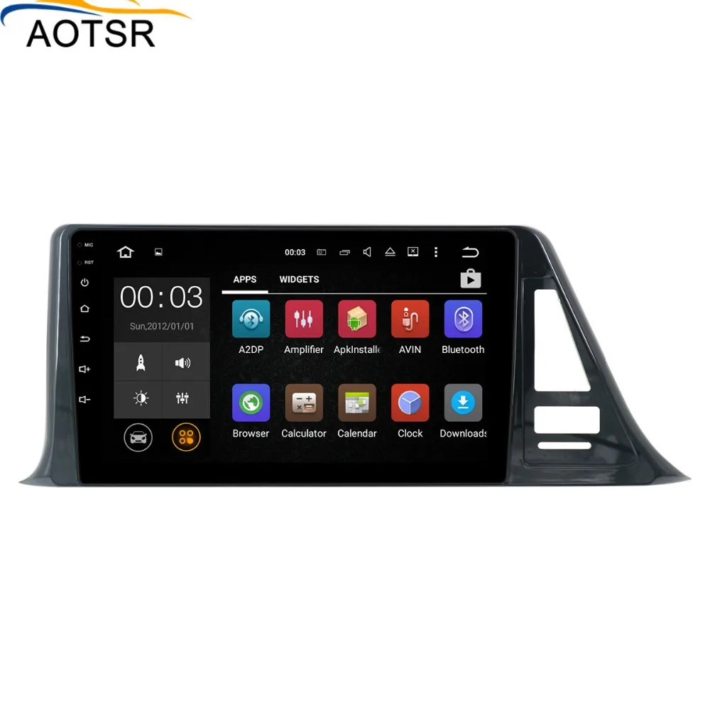 Cheap IPS 9" Android 8.0 Car dvd multimedia player head unit for Toyota CH-R CHR 2016 2017 2018 GPS Navigation radio auto stereo 4+32G 1
