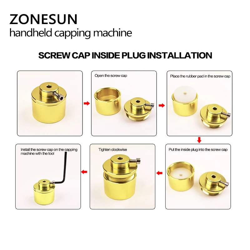 ZONESUN, гарантия, SG-1550, портативная электрическая дымовая бутылка для масла, крышка, пинг машина, завинчивающаяся крышка, электрическая крышка, уплотнение