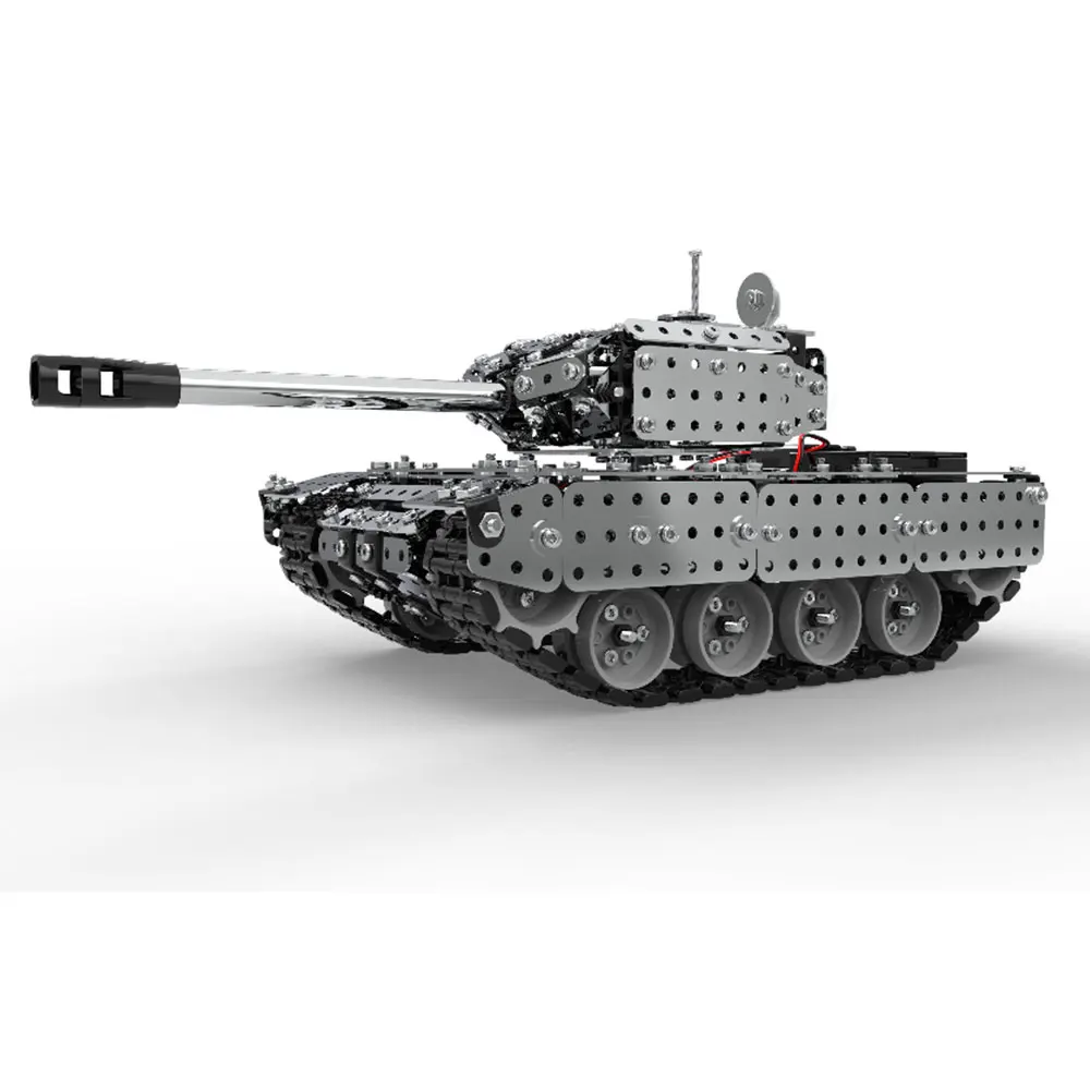 Remote Control Tank 1 Set Desktop Decor Collection Metal Rc Gift Novelty Toy Kids Kidsroom Diy